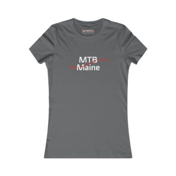 MTB Maine - women's tee - dark colors