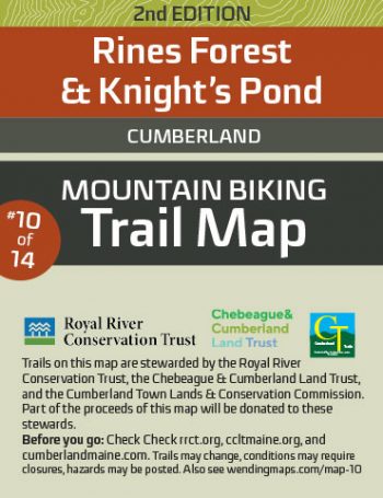 Greater Portland Southern Maine Mountain Biking Map 10