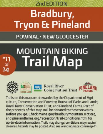 Greater Portland Southern Maine Mountain Biking Map 11
