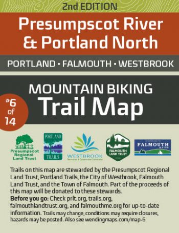 Greater Portland Southern Maine Mountain Biking Map 6