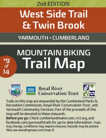 Greater Portland Southern Maine Mountain Biking Map 9